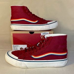 Vans Sk8-hi 138 Deacon in Rad rainbow